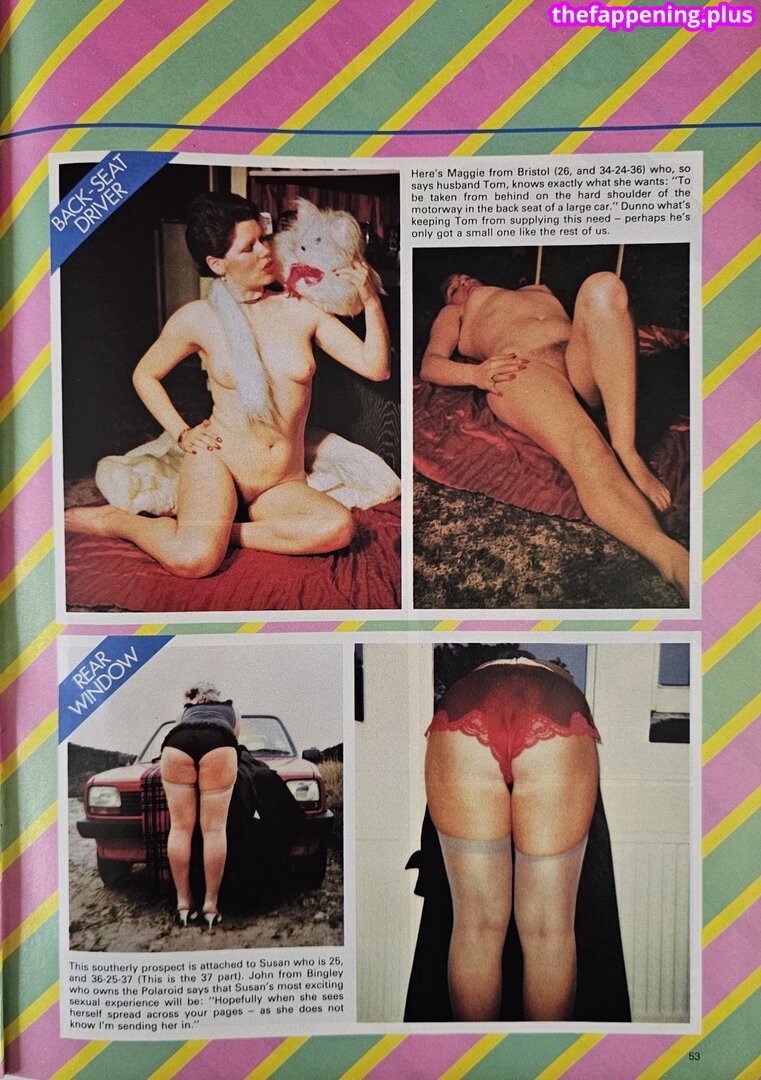 1980'S & Early 90'S Page 3 Girls / GlamourTeaJames / https: / mariawhittaker Nude OnlyFans Photo #1151